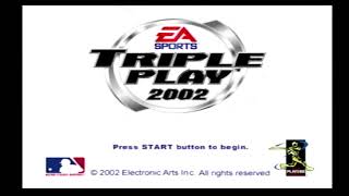 Triple Play 2002 Title Screen (PS2, Xbox)