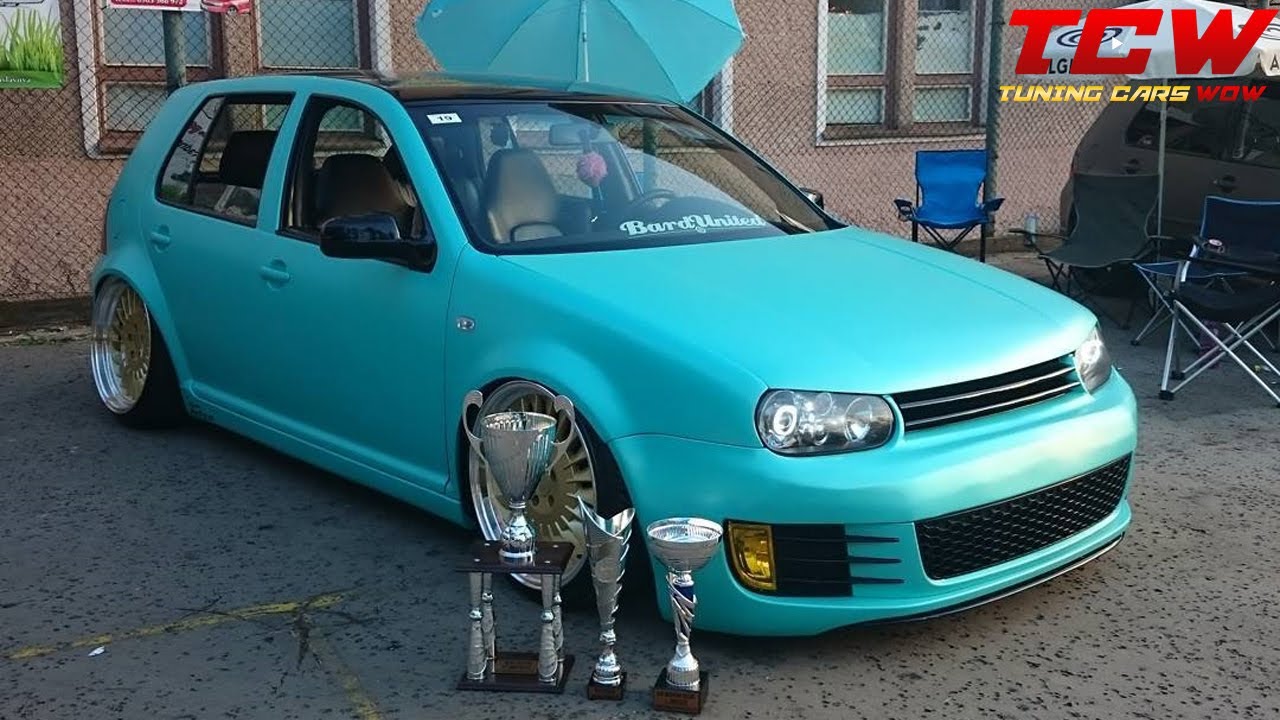 VW Golf 4 Bagged on Ispiri IW Rims Tuning Project by Danny White YouTube