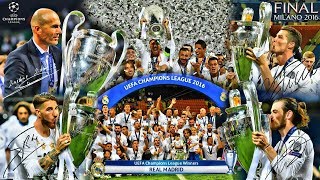 Most UEFA Champions League Title Winners 🢂 II 1956🢀 🢂2017 II