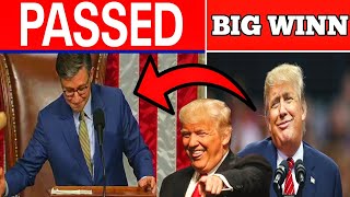 Trump’s “One Big Beautiful Bill” Just Passed — Tax Cuts, Border Wall & Medicaid Cuts Explained #usa