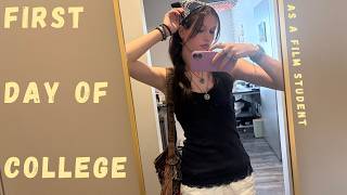 realistic first day of college vlog