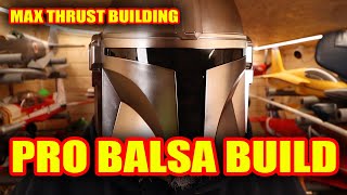 BUILDING the PRO BUILT BALSA - MAX THRUST TRAINER