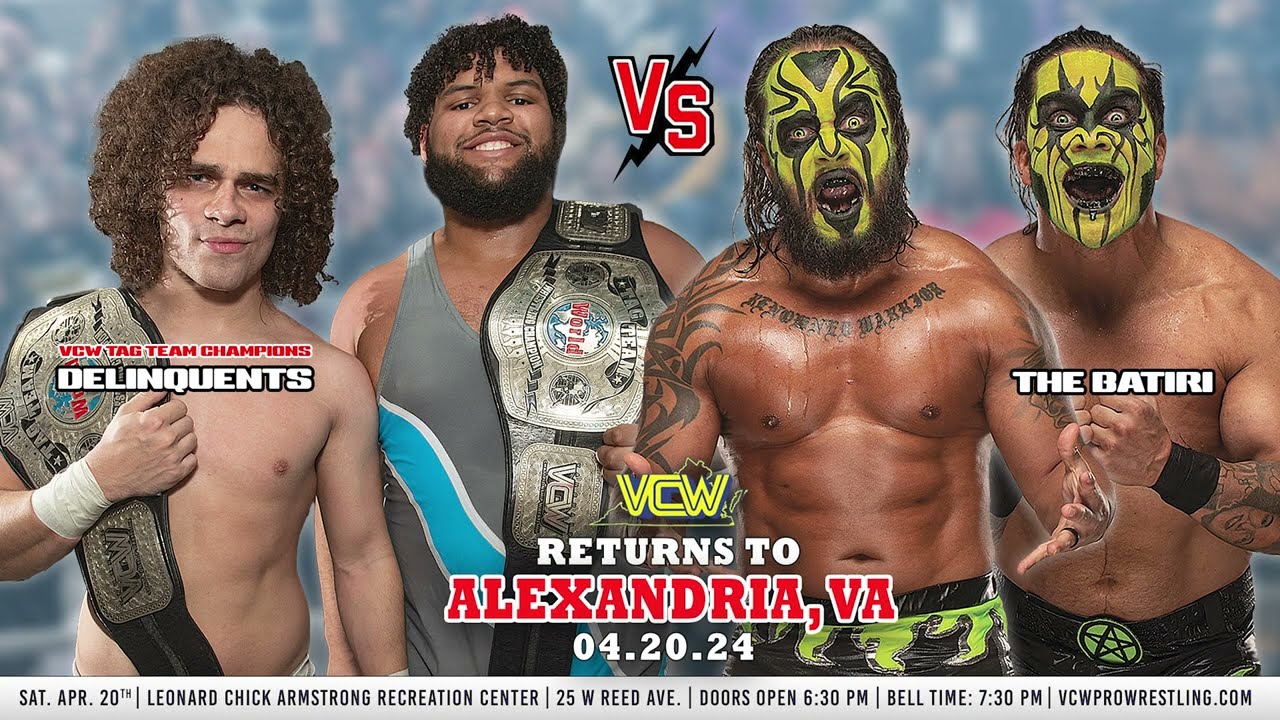 Delinquents vs. The Batiri | VCW Tag Team Championship