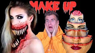 Make Up Artists Creates Unreal Illusions For Halloween!