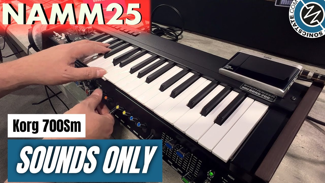 NAMM 2025: Korg 700Sm - Sounds Only - YouTube