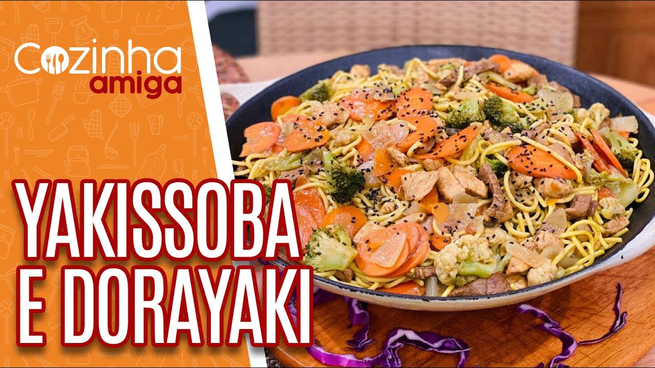 Yakissoba / Dorayaki - Beto Almeida | Cozinha Amiga (01/09/20)