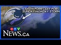 How much snow and what kind of wind to expect from Sunday into Monday storm