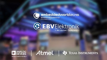 EBV @ Embedded World 2016 Live: Introducing our Suppliers - Part 1