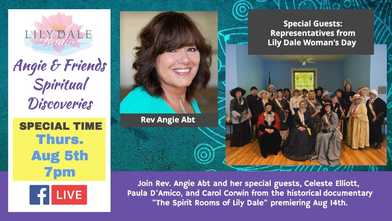 Spiritual Discoveries with Angie & Friends - Celeste Elliott, Paula D’Amico, & Carol Corwin