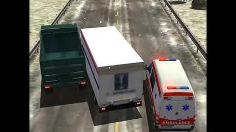 Ambulance race - TRAFFIC RACER | #SHORTS