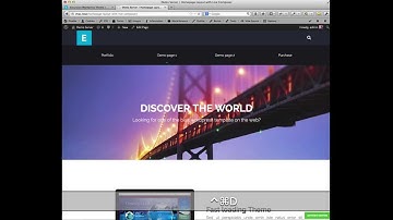 Excursion Theme : Homepage with Live composer  Layout 1