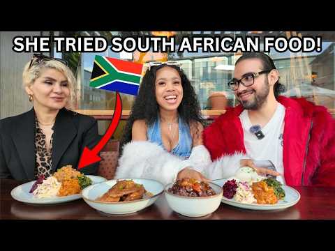 My Mom Tried South African Food for the First Time!