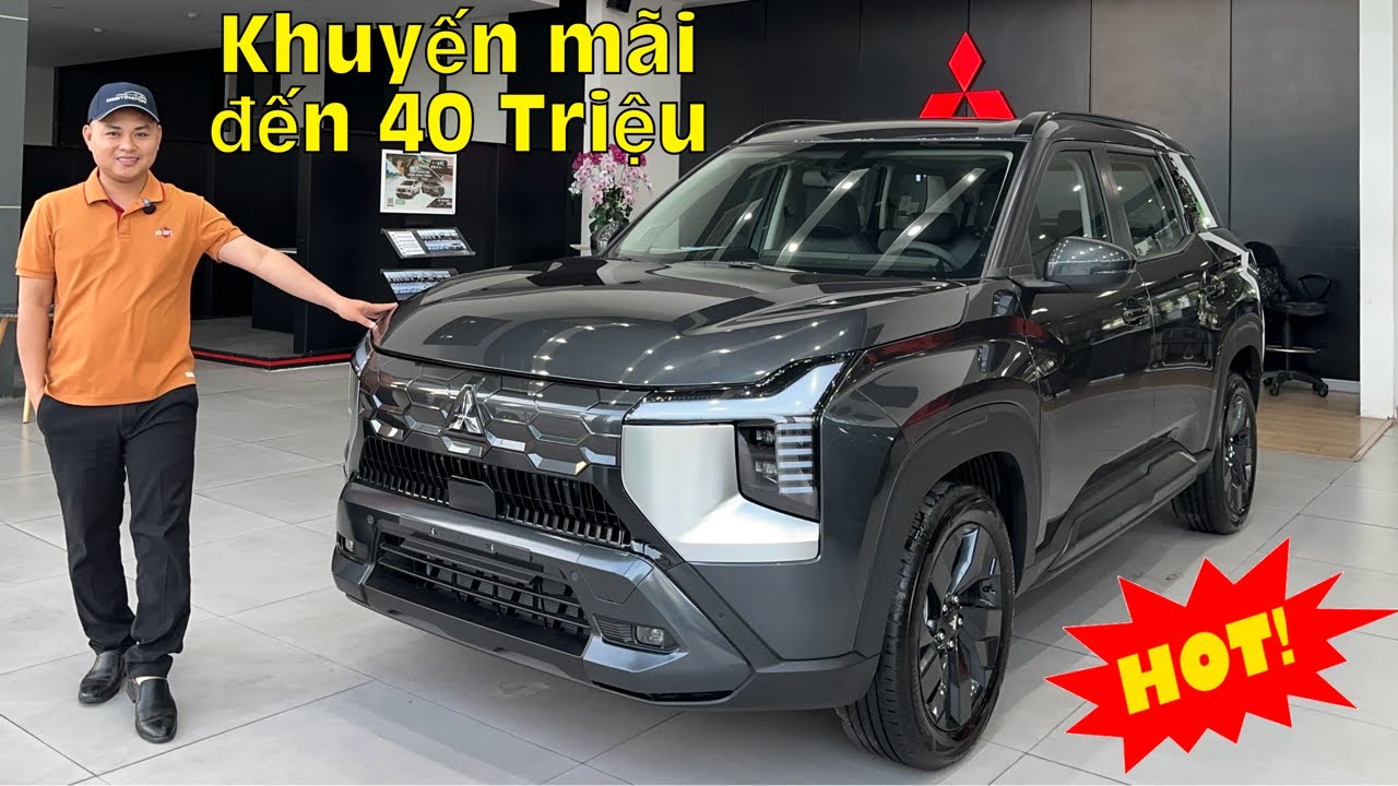 [Xe sẵn - Giao ngay] Mitsubishi Destinator Premium - Màu xám titan | Hỗ trợ trả góp xe Destinator 7C