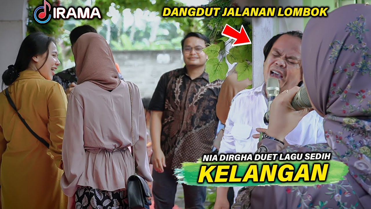 KELANGAN - TAMU UNDANGAN DUET SEDIH BARENG NIA DIRGHA DANGDUT JALANAN IRAMA DOPANG
