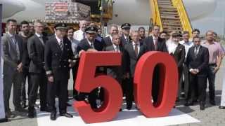 The Making Of Emirates 50Th Airbus A380 Timelapse Emirates Airline