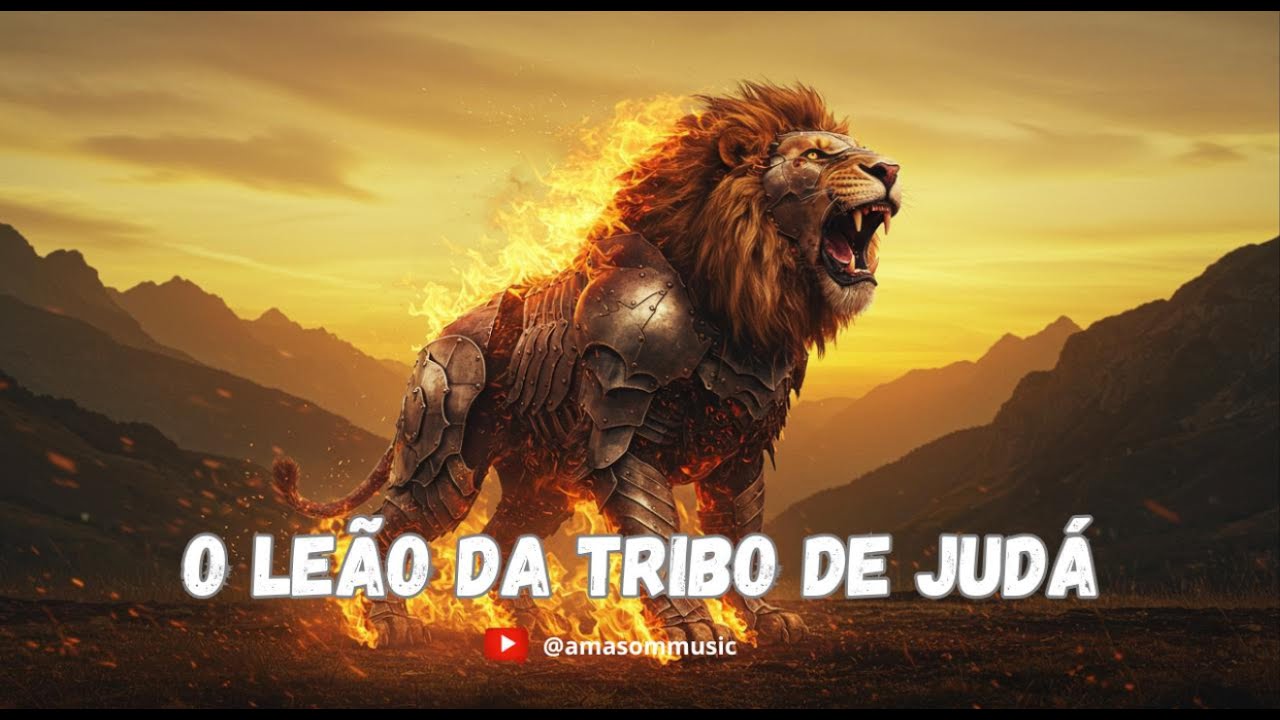 🦁 O Leão da Tribo de Judá – Escute e Sinta a Presença de Deus (Clipe Oficial) 🔥