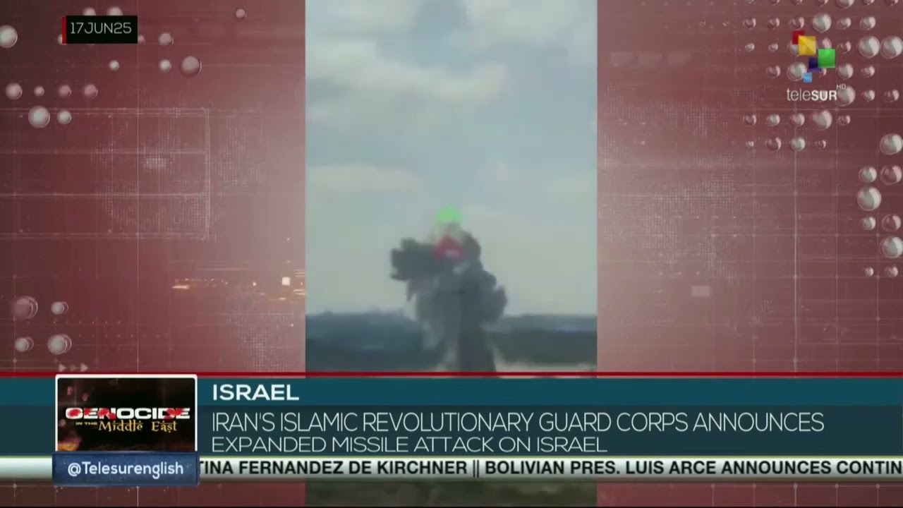 Israel, Iran's Islamic Revolutionary Guard Corps announces expanded missile attack on Israel