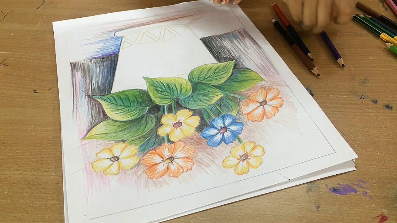 Pencil Colour Shading Class VIII ST. PAUL'S SCHOOL YouTube