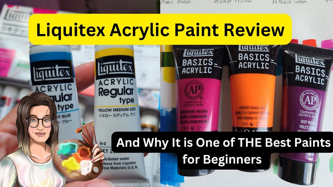 Liquitex Acrylic Paint Review Is it THAT good? YouTube