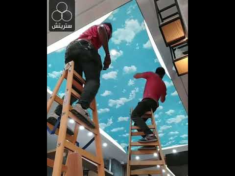 فيديو: أول سقف ممتد أو ورق حائط؟ توصيات بناة