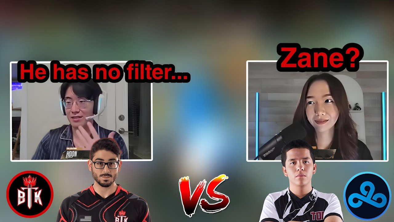 HOON ABOUT HIS CONNECTION WITH MOBAZANE AND THE DIFFERENCE BETWEEN ZANE AND BESTPLAYER1