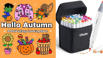 Hello Autumn Color With me 🍂 🎃 | Satisfying ASMR 🎧