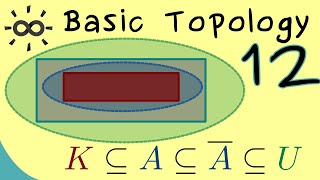 Basic Topology 12 | Intermediate Compact and Open Sets