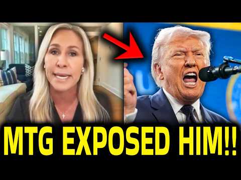 Marjorie FINALLY Goes NUCLEAR And EXPOSES Trump