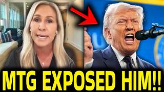 Marjorie FINALLY Goes NUCLEAR And EXPOSES Trump