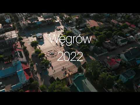 Węgrów z drona (Woj. Mazowieckie) 2022