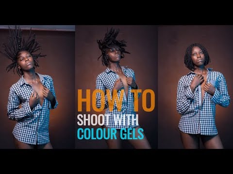 Colour Gel Portrait (Part 1) - A Phloshop BTS Video