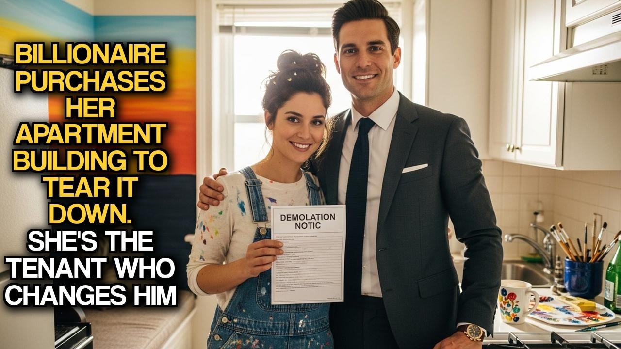 Billionaire Purchases Her Apartment Building to Tear It Down. She's the Tenant Who Changes Him