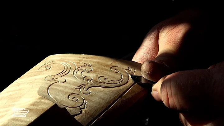 Flintlock Carving- Removing the background on an Isaac Haines inspired muzzleloader