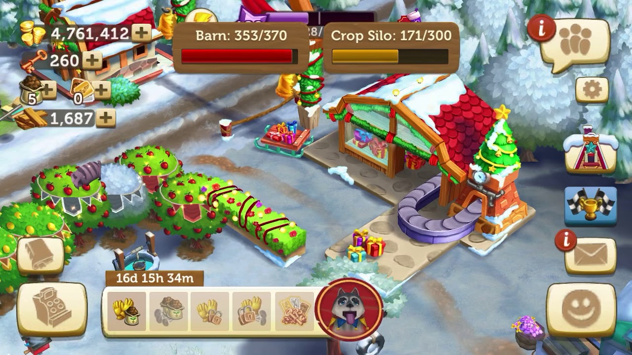 FarmVille 2 Country Escape FV2❤️🎄Yule Goat Festival Day 3 Phase 1 iOS GamePlay