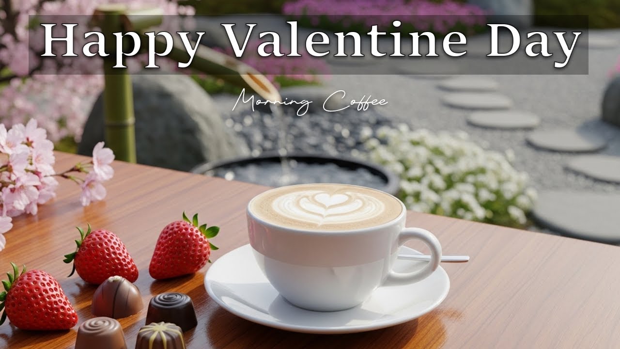 Happy Valentine's Day 2026 ☕ Romantic Jazz Piano Music & Sweet Bossa Nova for Relaxation