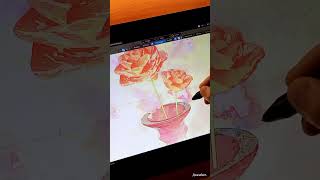 very stroke flows like magic. Masterpiece by kevandram using Artist Pro 16 💐🖊️⁠⁠