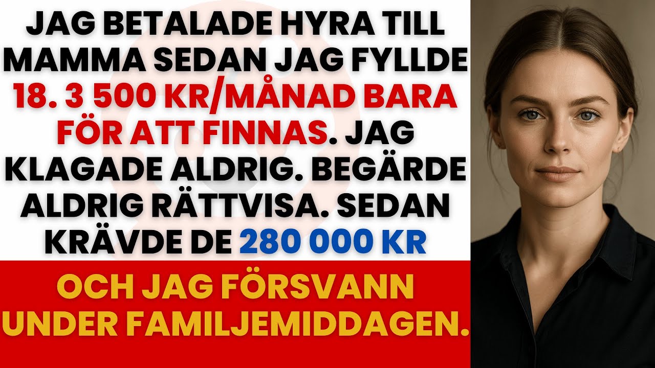 MINA FÖRÄLDRAR KALLADE MIG ETT MISSTAG — JAG FÖRSVANN TYST OCH SKAPADE ETT NYTT LIV