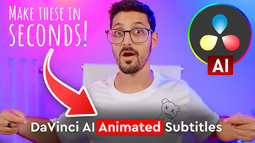 Animated Subtitles In DaVinci Resolve 20 | Full Tutorial