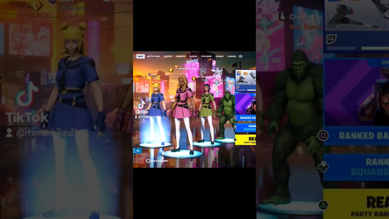 The Powerpuff Girls in Fortnite ✨️  