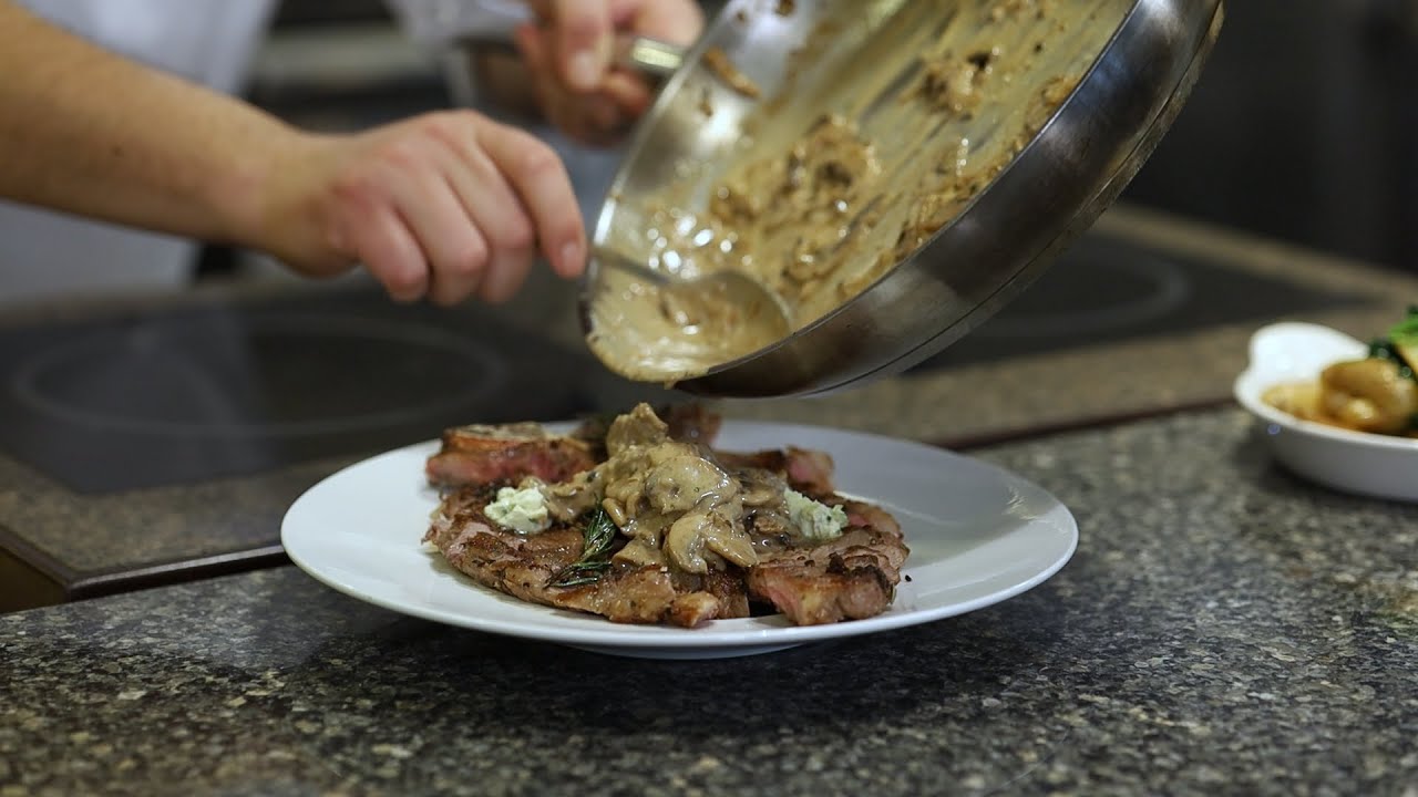 Triton Eats Mushroom Sauce YouTube