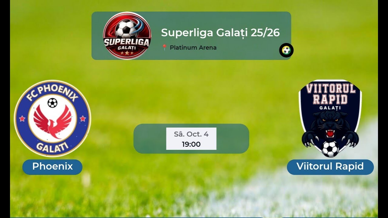 Viitorul Rafnic Phoenix vs Viitorul Rapid - 04/10/2025 - YouTube