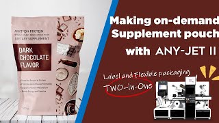 Supplement Flexible Packaging Printing I any-JET II Label and Pouch inline press