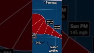 #lee #hurricane projected path