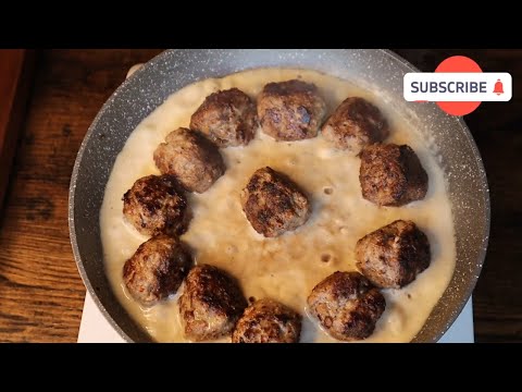 Video: Wie Man Schwedische Fleischbällchen Macht