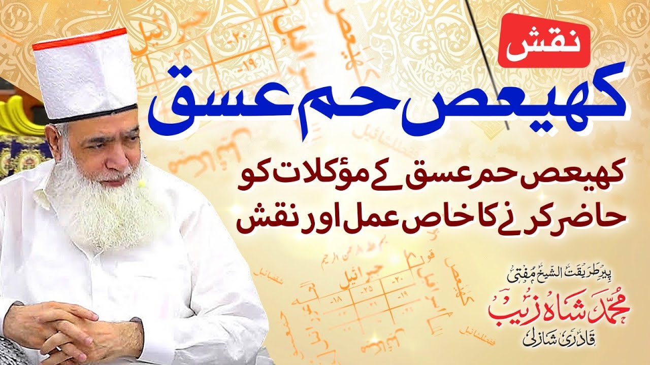 Muwakkil Or Jinnat Haazir Krne Ka Amal e Khaas | Mufti Shahzaib Shazli