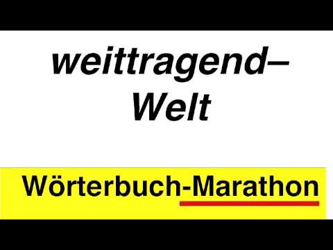 weittragend-Welt: Duden-Vorlesemarathon