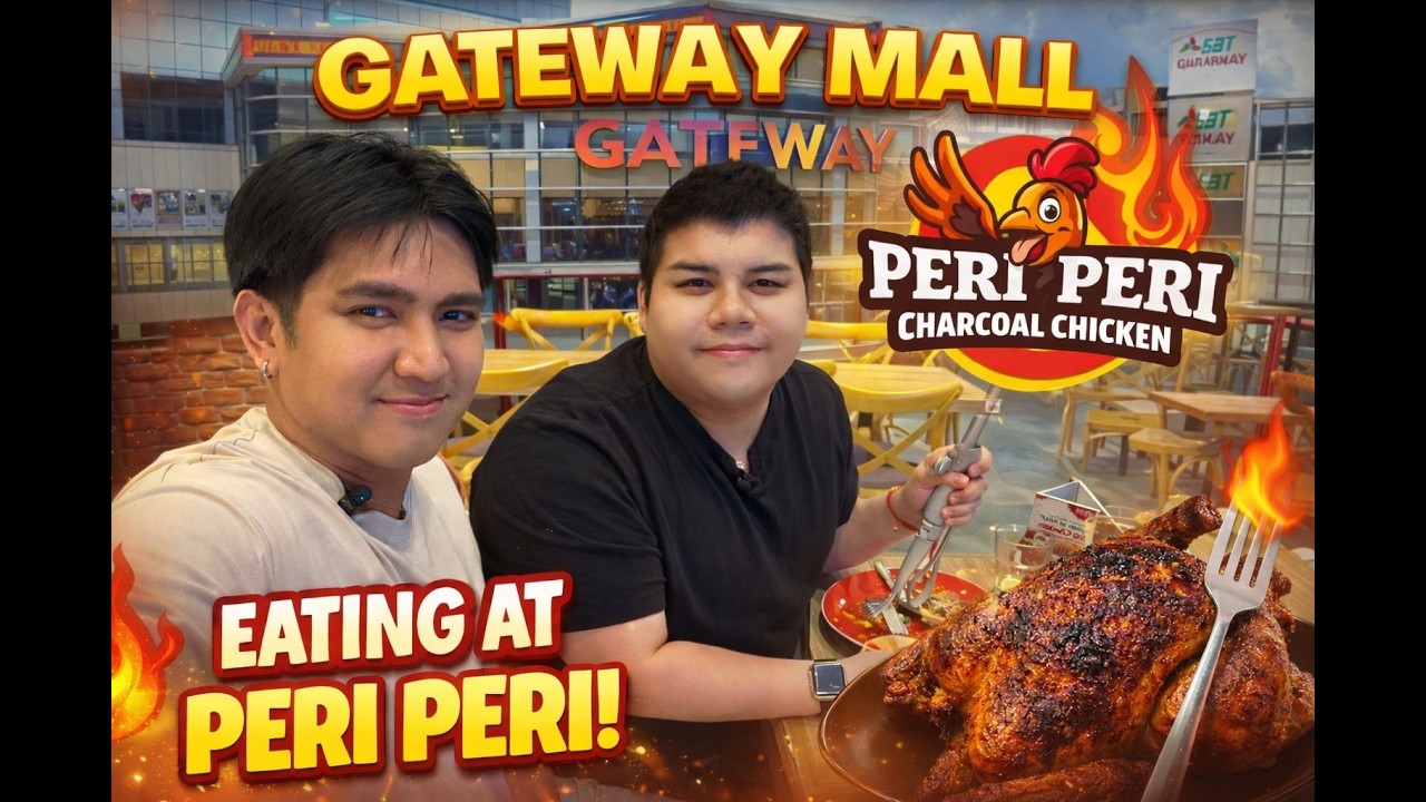 Exploring the Gateway Mall in Cubao + Peri Peri Charcoal Chicken