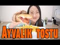 İlk defa Ayvalık tostu denedim.