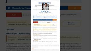 BSOG 173 Guess Paper 2026 IGNOU Rethinking Development BA Honours Important Questions