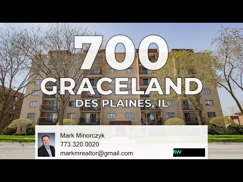 700 Graceland Avenue 303, Des Plaines, IL home video tour